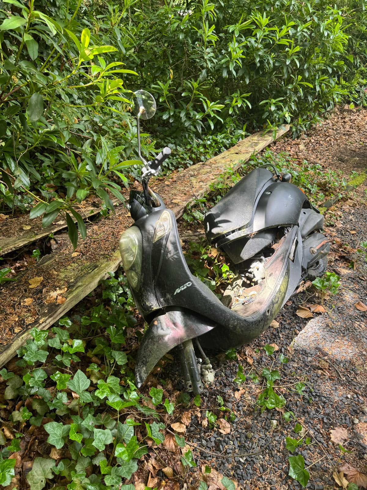 Beschadigde scooter voor onderdelen of restauratie, Ophalen, Maximaal 45 km/u, Overige merken