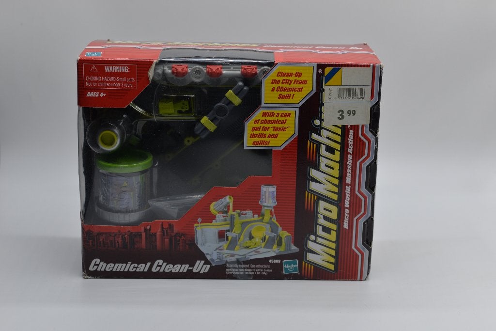 Micro Machines Chemical clean up set, -, -, Ophalen of Verzenden, Zo goed als nieuw