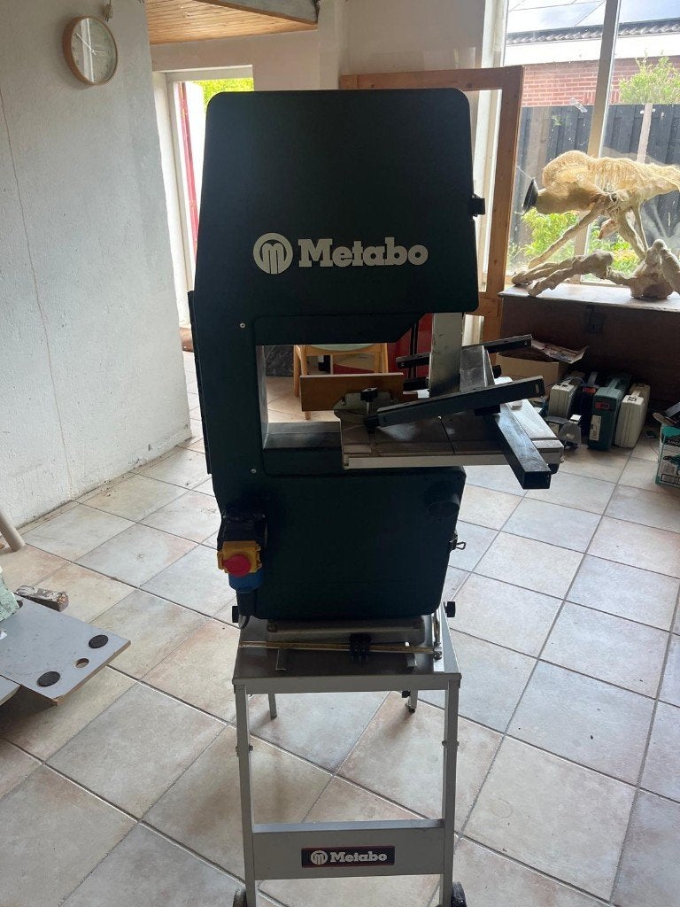 Metabo Magnum BS 0633 W – onderstel + extra linten, Doe-het-zelf en Verbouw, Gereedschap | Zaagmachines, Ophalen, 70 mm of meer