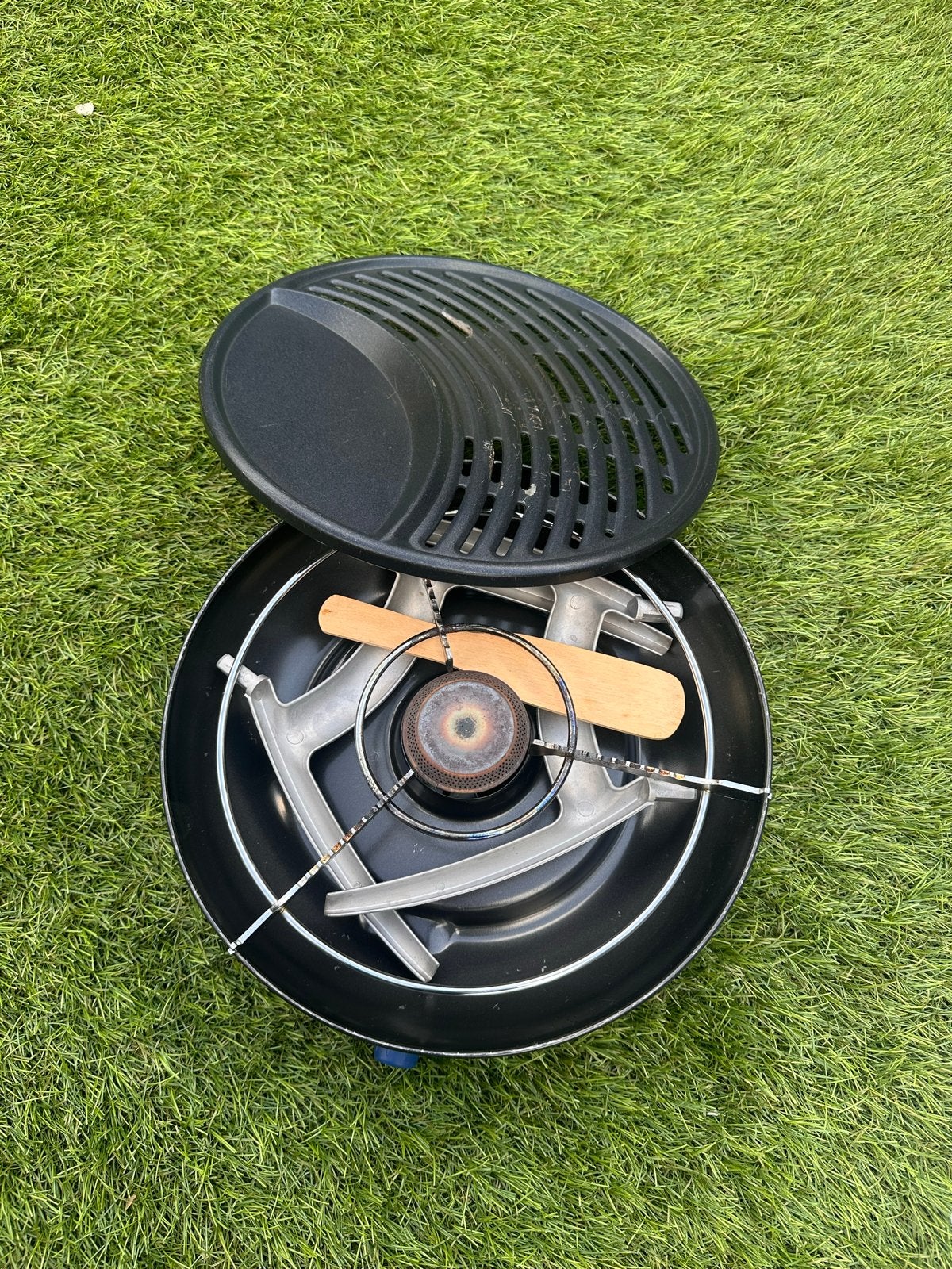 Campingaz PartyGrill - Compacte en draagbare gasbarbecue, Caravans en Kamperen, Ophalen of Verzenden, Gebruikt