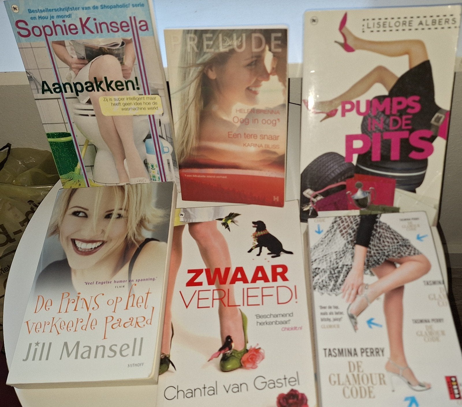 Gezellige Chicklit boeken, Ophalen of Verzenden, Zo goed als nieuw