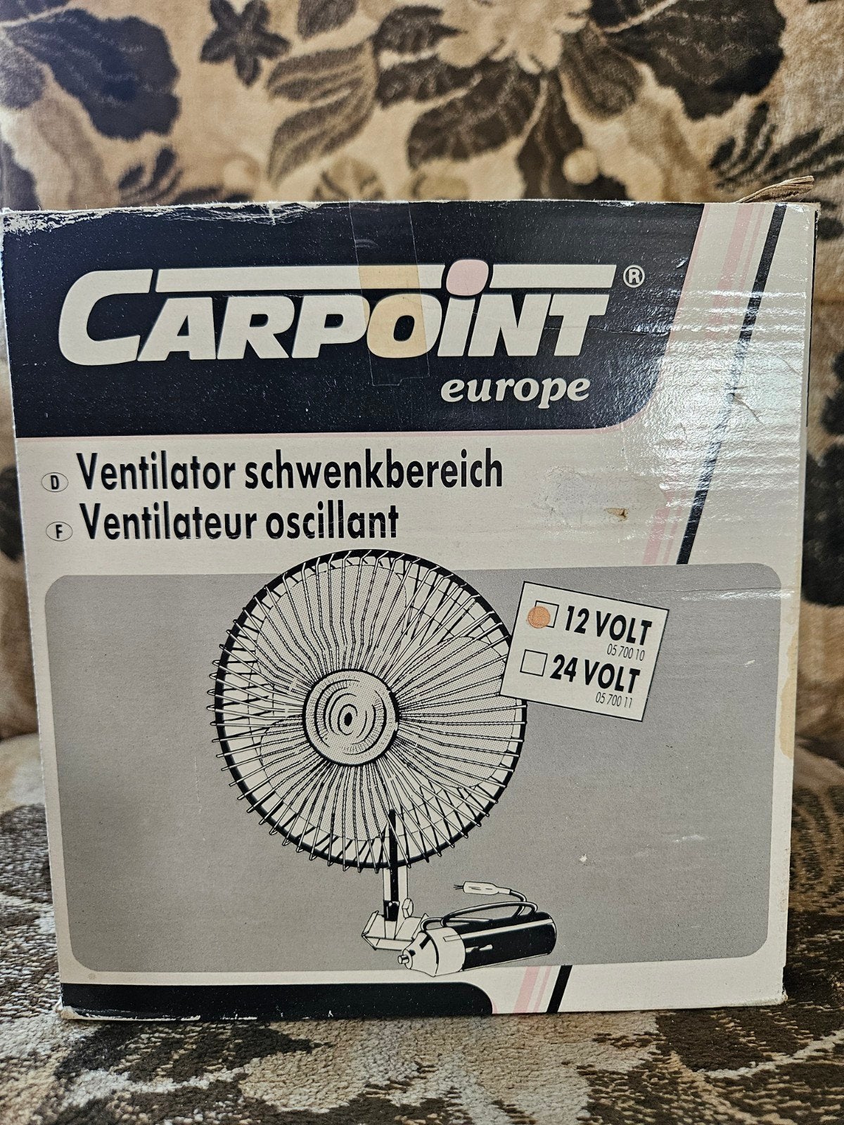 Carpoint Oscillating Fan 12V/24V - Nieuw in doos, Ophalen, Nieuw