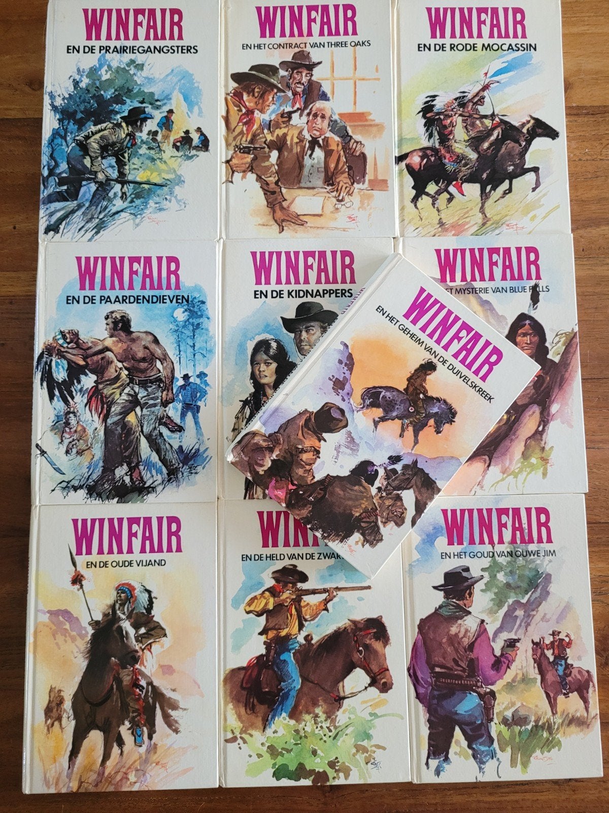WinFair complete serie (10 stuks) - Ray Franklin, Boeken, Ophalen of Verzenden, Gelezen