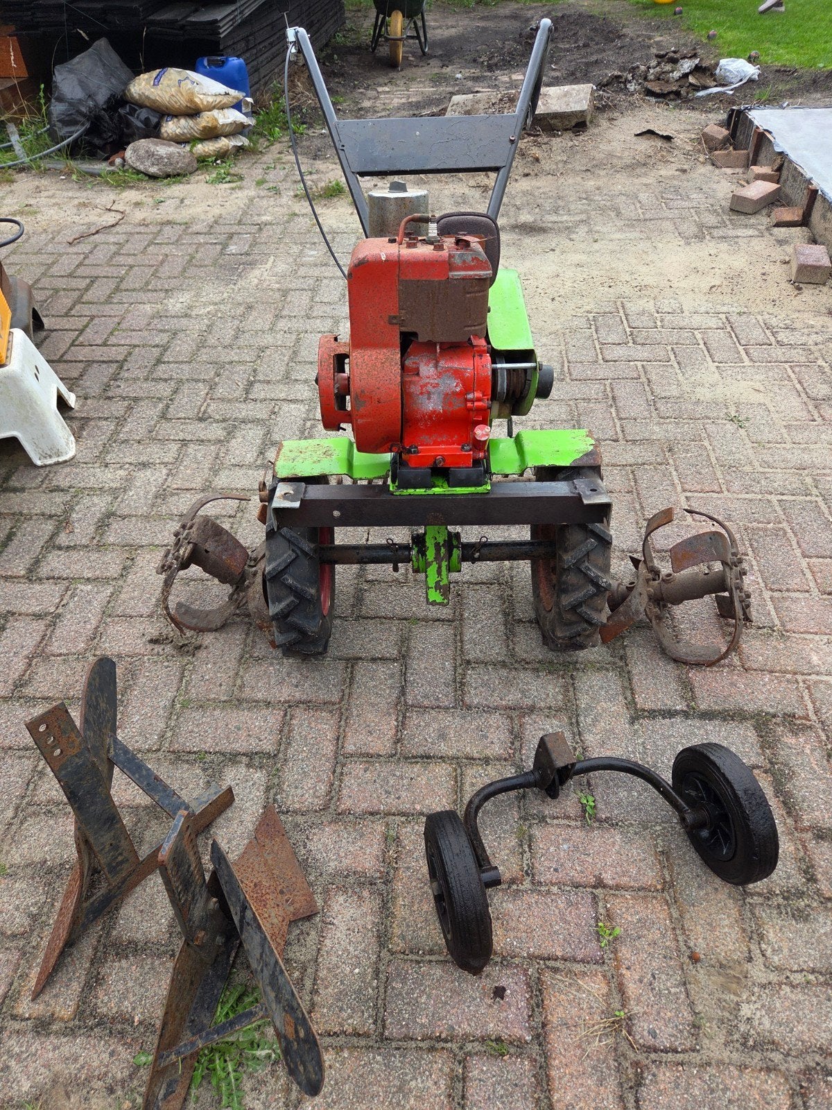 Texas grondfrees met Briggs & Stratton motor en accessoires, Tuin en Terras, Ophalen, Gebruikt, Briggs & Stratton