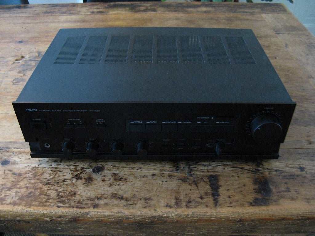 Yamaha AX -500 versterker, am/fm tuner TX -L400