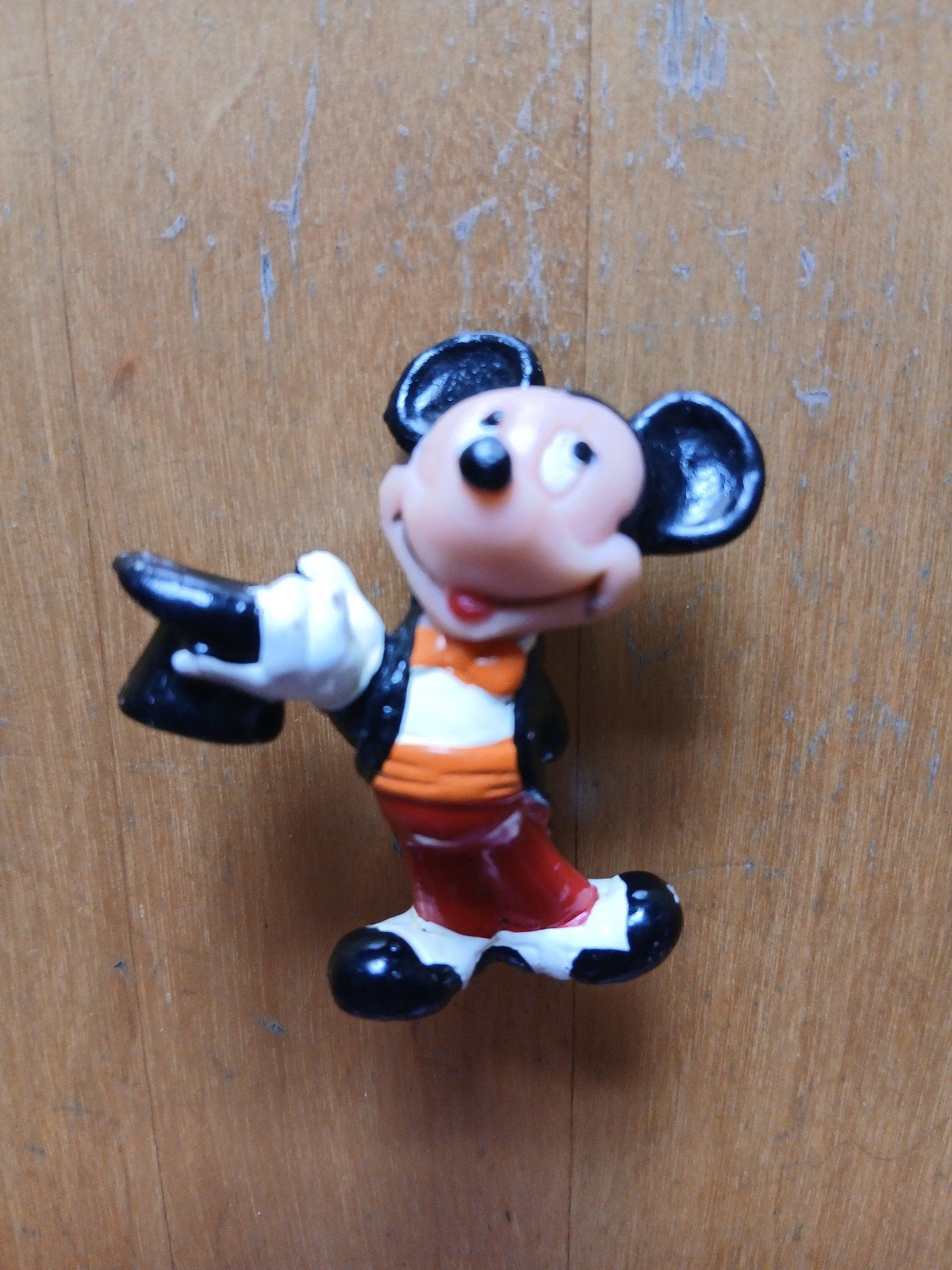 Mickey Mouse figuurtje, Ophalen of Verzenden, Mickey Mouse, Gebruikt, Beeldje of Figuurtje
