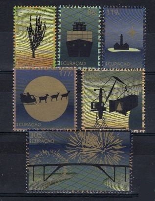 Curacao 310/5 postfris Decemberzegels 2015, Postzegels en Munten, Ophalen of Verzenden, Postfris