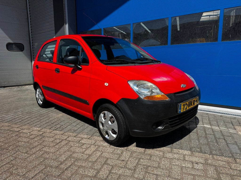 Chevrolet Matiz 0.8 Pure, Auto's, Voorwielaandrijving, Airbags, Gebruikt, Zwart