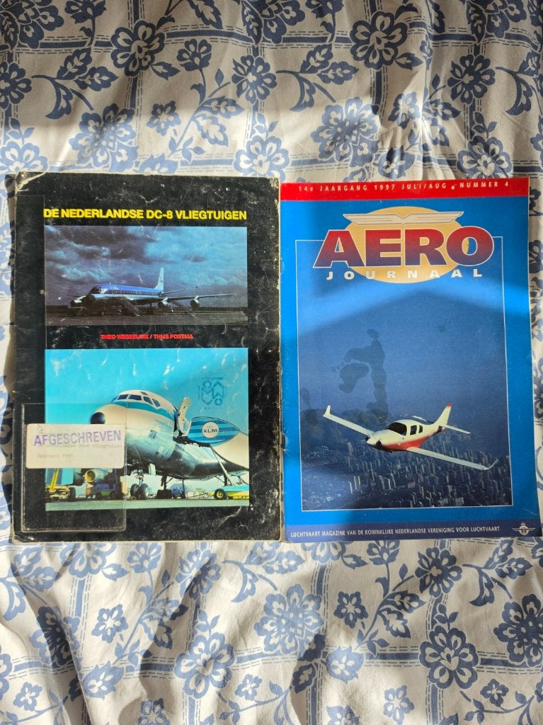 De Nederlandse DC-8 KLM Vliegtuigen & Aero Journaal, Verzamelen, Ophalen of Verzenden, Gebruikt, Boek of Tijdschrift