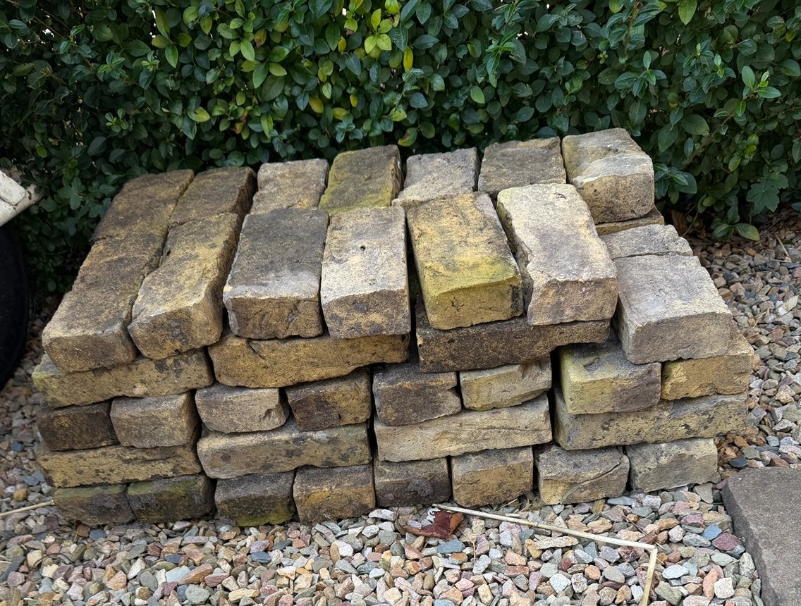Boeren geeltjes, Ophalen, Gebruikt, Beton, Klinkers