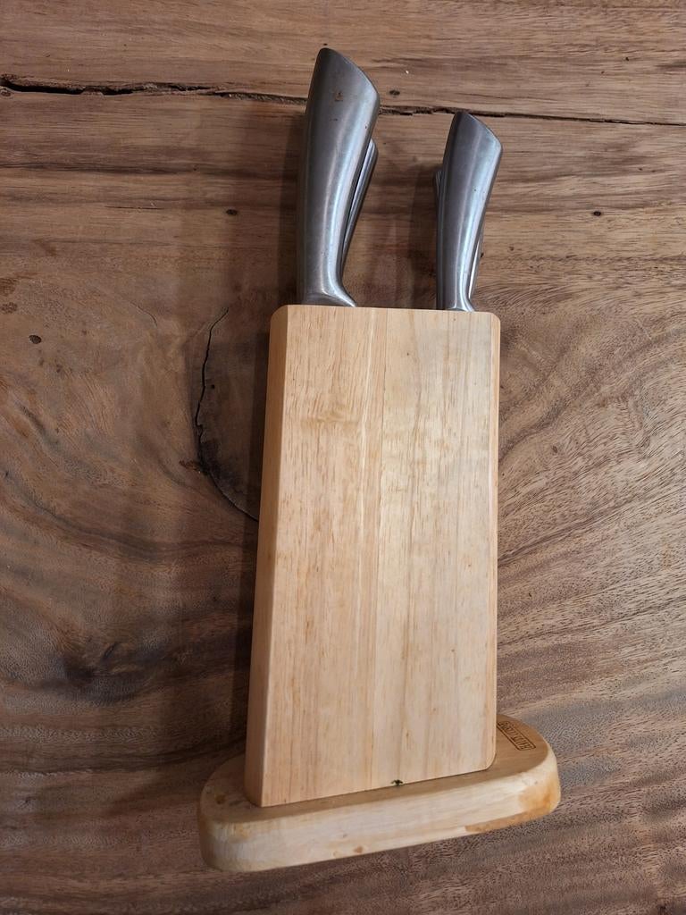 Messenblok met 5 messen van Haute cuisine, Ophalen of Verzenden, Gebruikt