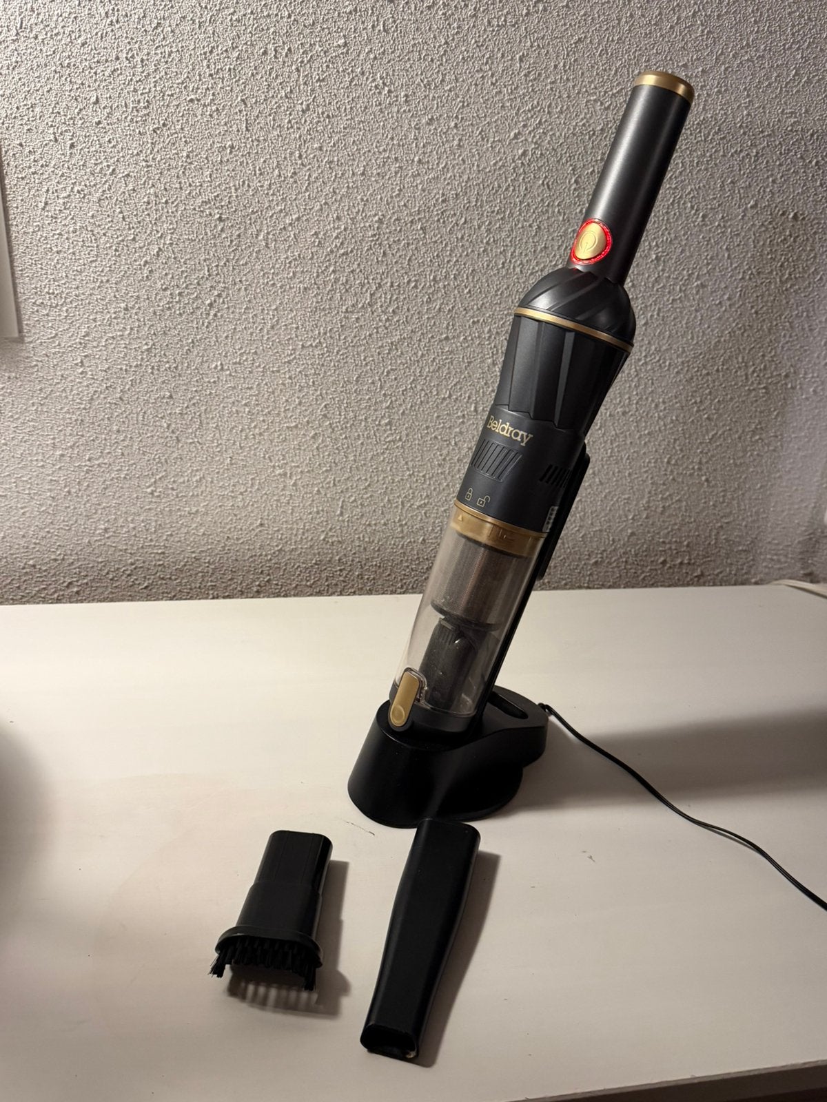Mini stofzuiger Beldray, Ophalen, Zo goed als nieuw, Kruimeldief, Overige merken
