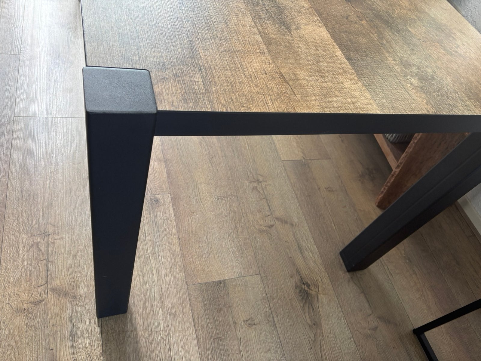 Zeer nette Lamulux eetkamertafel 160x90, Huis en Inrichting, Tafels | Eettafels, Ophalen, Overige materialen, 50 tot 100 cm, Zo goed als nieuw
