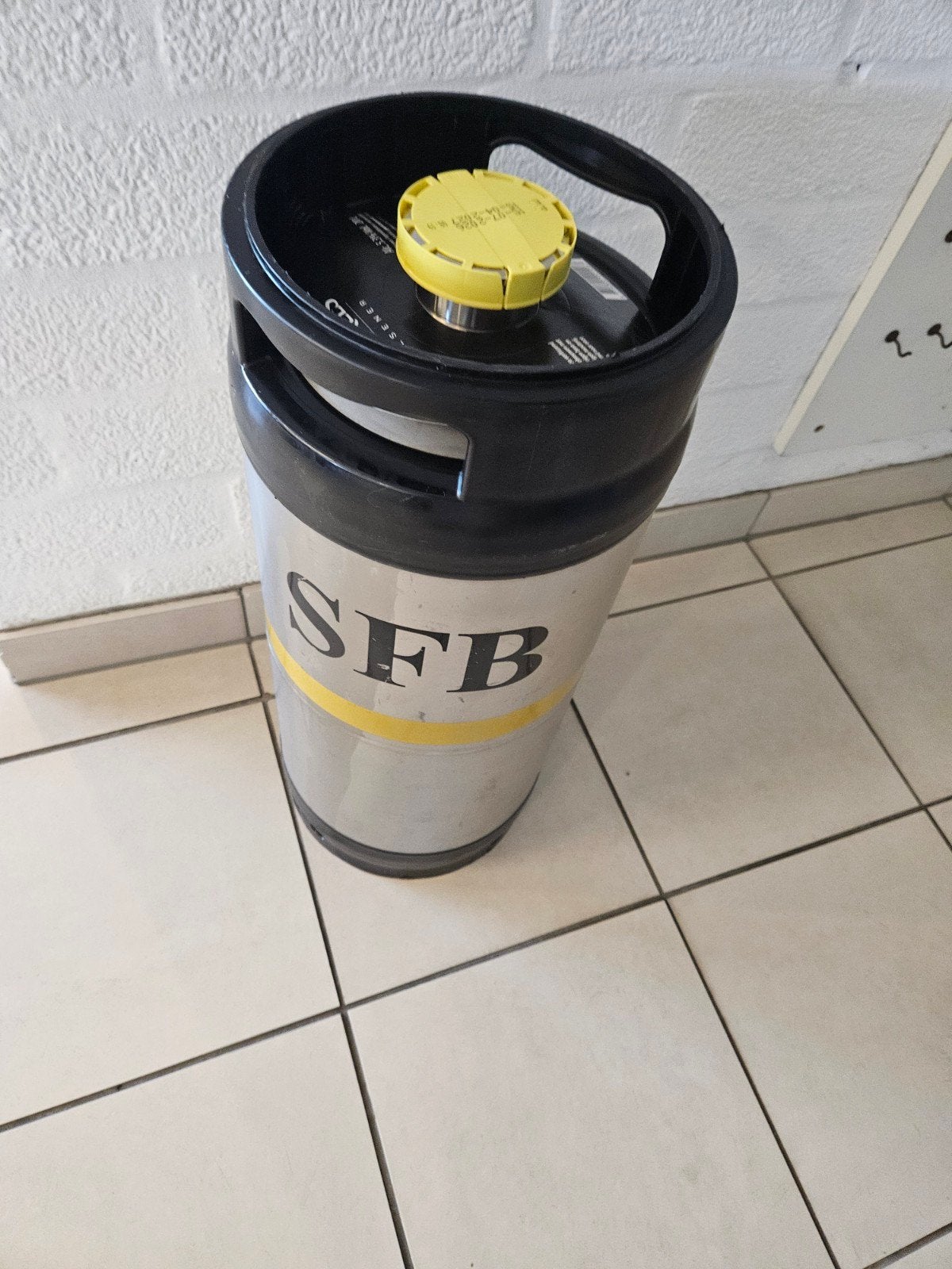 20 liter fust swinckels bier, Ophalen, Nieuw, Flesje(s), Overige merken