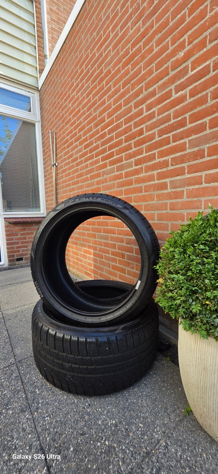 2x Pirelli P Zero Winter 265/35 R19 98V 6mm, 265 mm, Winterbanden, Band(en), Ophalen