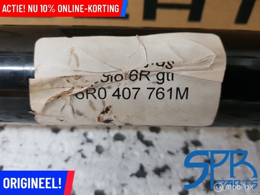 POLO 6R GTI Aandrijfas LINKS 6R0407761M 6R0 407 761M 64MT, Audi, Gebruikt, Audi, Ophalen of Verzenden
