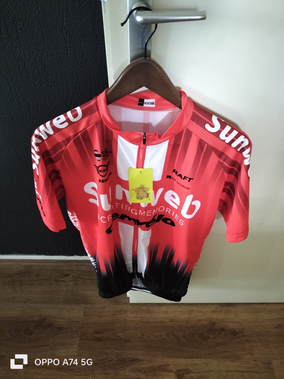 Sunweb Cervelo Fiets Shirt XXL- Nieuw met labels, Sunweb Cervelo, Nieuw, Ophalen of Verzenden, Bovenkleding