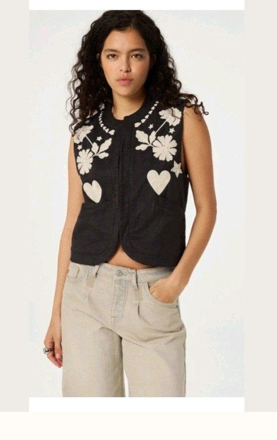 Fabienne Chapot Berry gilet maat 34-36 *nieuw*, Fabienne Chapot, Ophalen of Verzenden, Nieuw, Zwart