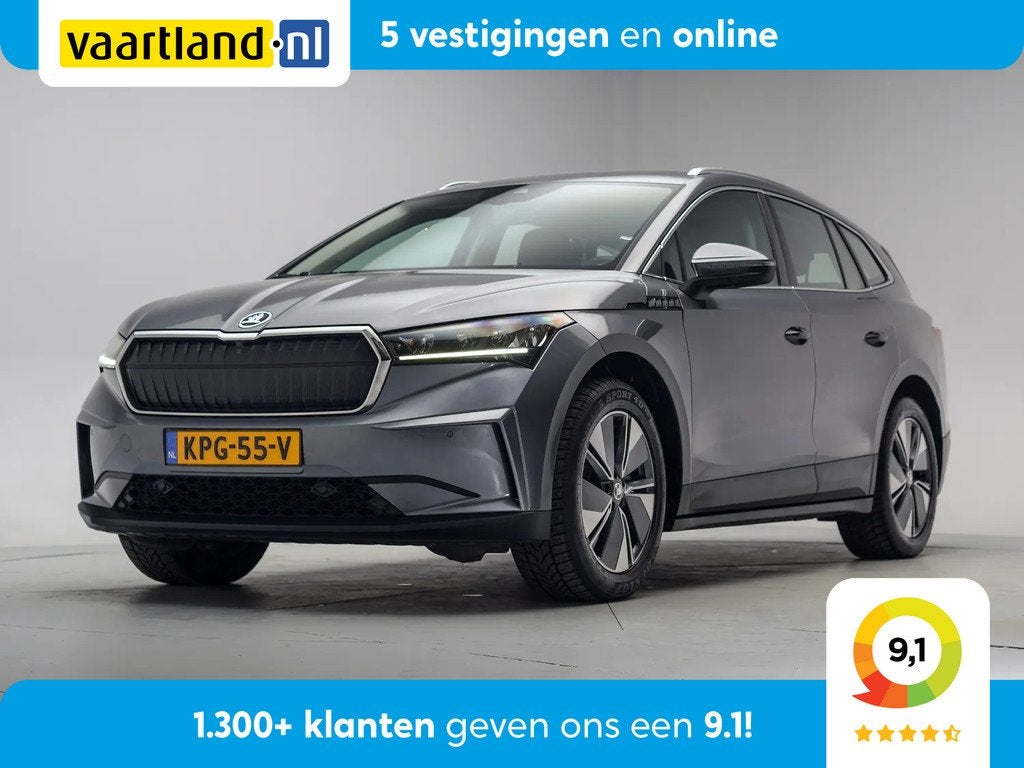 Skoda Enyaq iV 80 Comfort 3-fase [ LED Cruise Camera ], Automaat, Gebruikt, 495 min, Leder