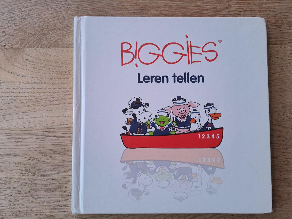 BIGGIES. LEREN TELLEN. VIJF VROLIJKE VRIENDJES., Ophalen of Verzenden, Gelezen, 2 tot 3 jaar