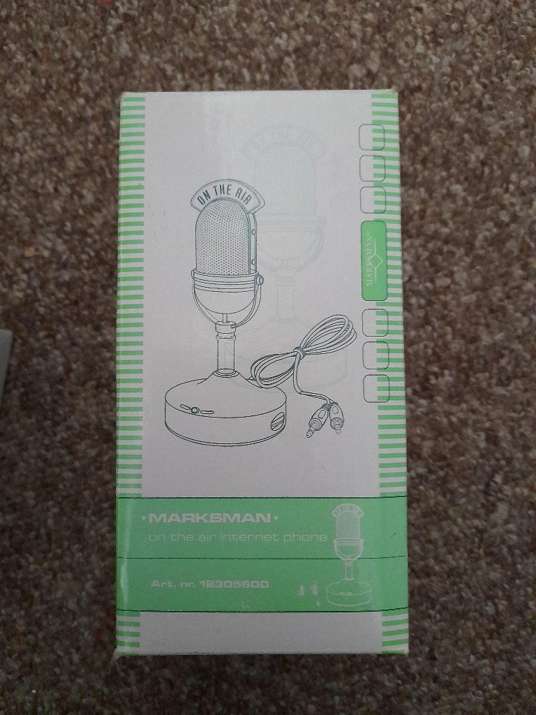 Computer microfoon, Ophalen