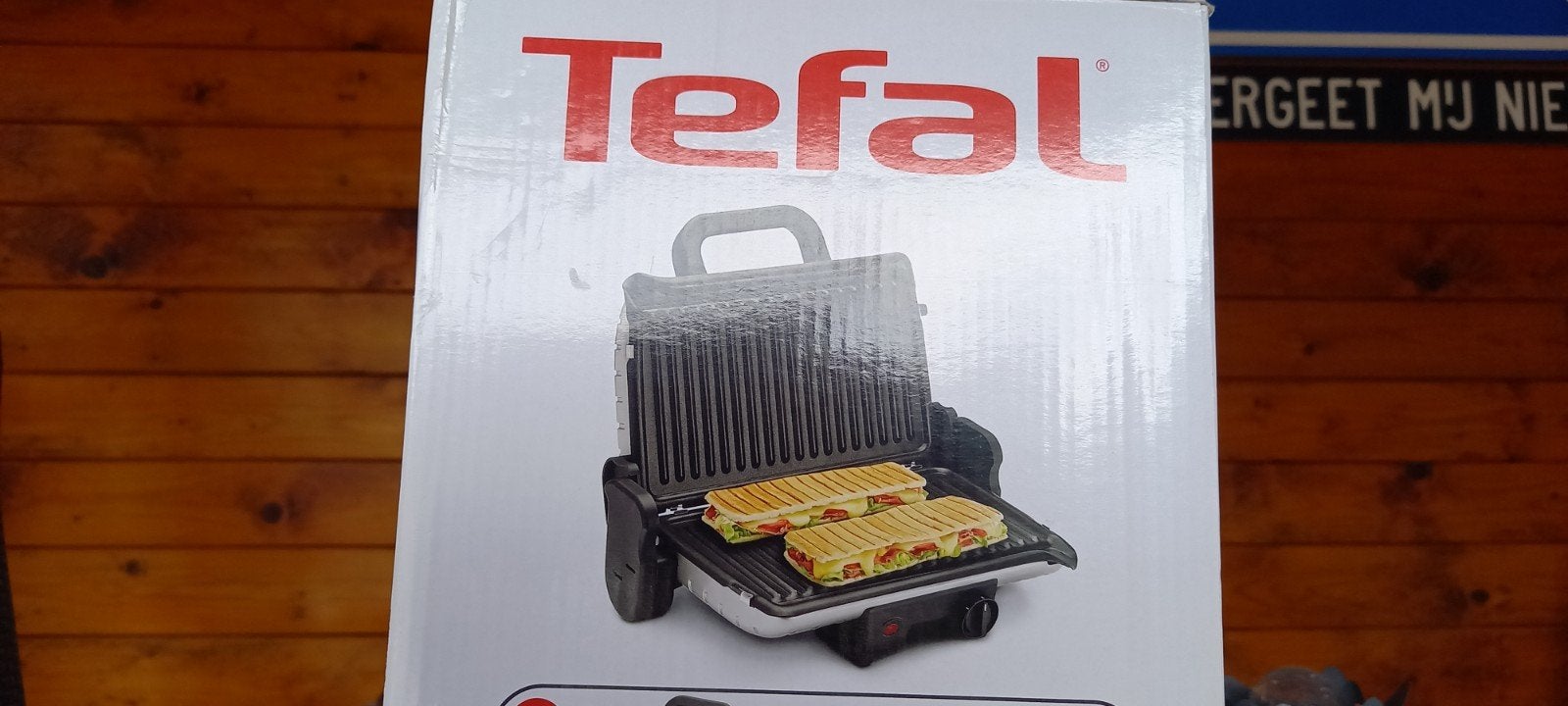 Tefal Grill & Panini apparaat - 2-in-1 functie, Ophalen, Zo goed als nieuw