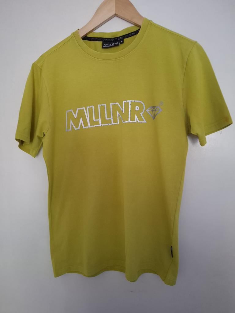 MLLNR T-shirt geel/groen, Verzenden, Zo goed als nieuw, Geel