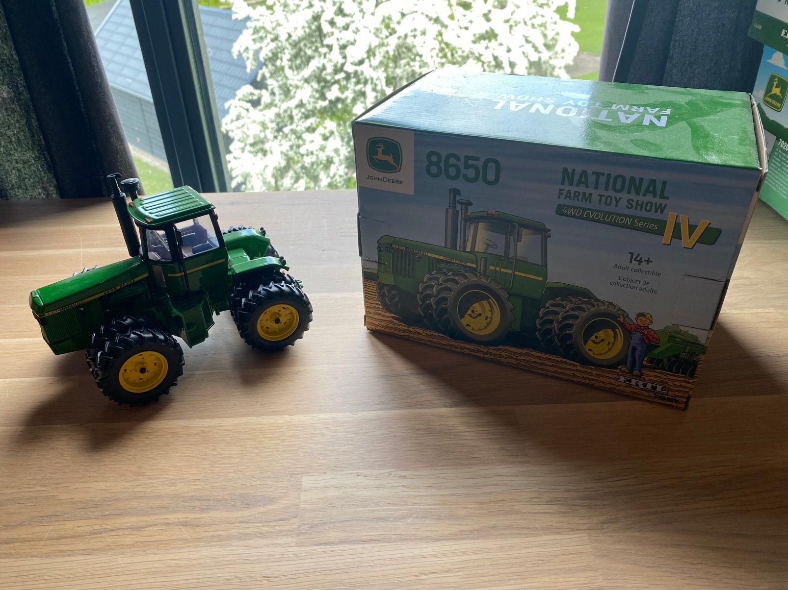 John Deere 8650 Farm Toy Show Limited Edition, Ophalen of Verzenden, Zo goed als nieuw, Tractor of Landbouw, ERTL