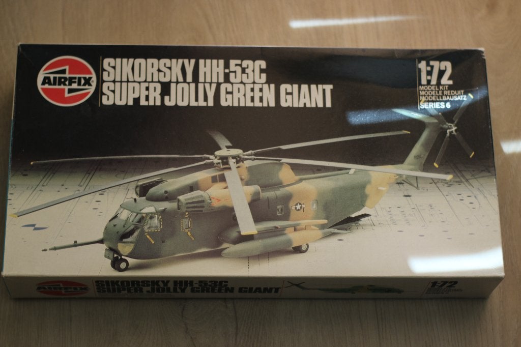 Airfix Sikorsky HH-53C Super Jolly Green Giant modelbouw, Hobby en Vrije tijd, Overige merken, 1:72 tot 1:144, Helikopter, Nieuw