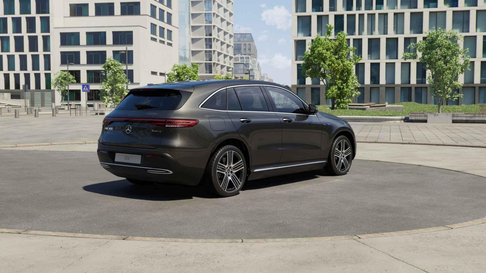 Mercedes-Benz EQC 400 4MATIC Business Solution Luxury 80 kWh, Automaat, Automatische klimaatregeling, 402 km, Zwart