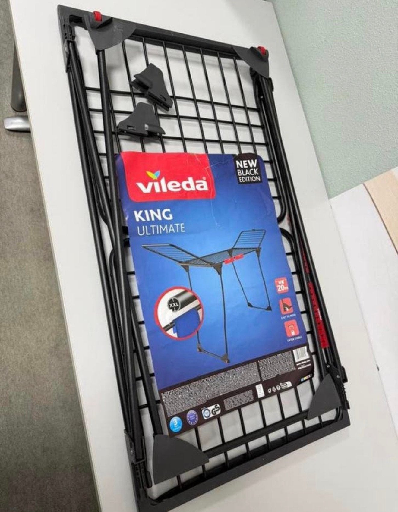 Vileda KING Ultimate Droogrek 20m drooglengte Wasrek NIEUW, Ophalen of Verzenden, H, H, H
