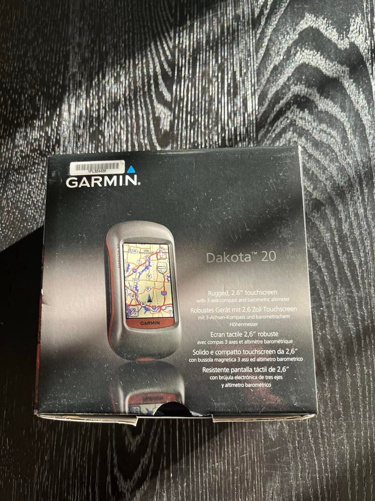 Garmin Dakota 20 GPS-apparaat met kaarten, Ophalen of Verzenden, Zo goed als nieuw, Navigatie of Gps
