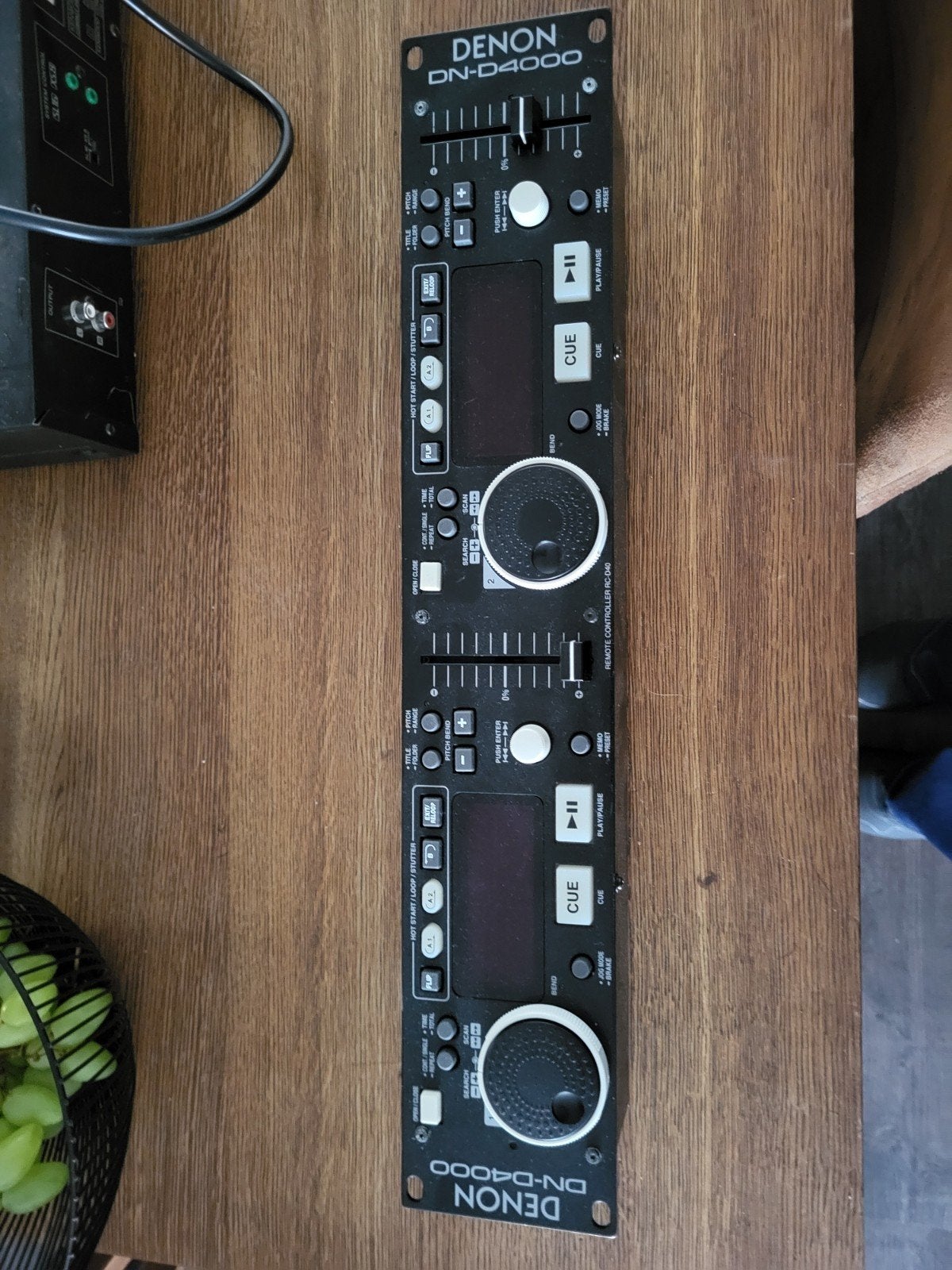 Denon DN-D4000 Dubbele CD-speler voor DJ's, Ophalen, Gebruikt, Dj-set, Denon