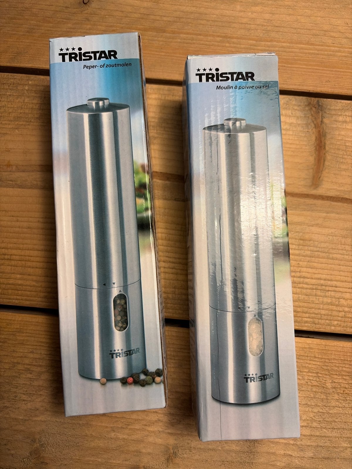 Tristar Peper- of Zoutmolen - Set van 2, Ophalen of Verzenden, Nieuw