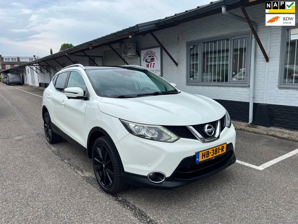 Nissan Qashqai 1.2 Tekna| 1E Eig.| PANO| 360. CAM| BOM VOL, Auto's, Nissan, Voorwielaandrijving, Gebruikt, 4 cilinders, 116 pk