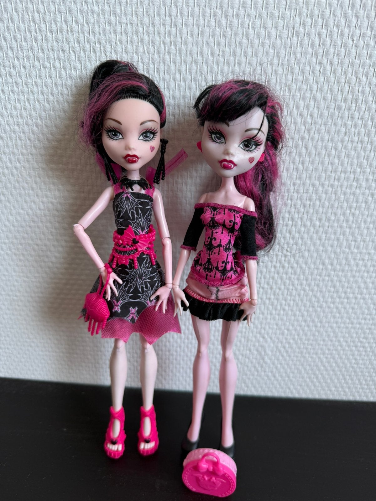 Monster high poppen Draculaura, Ophalen of Verzenden, Zo goed als nieuw, Pop