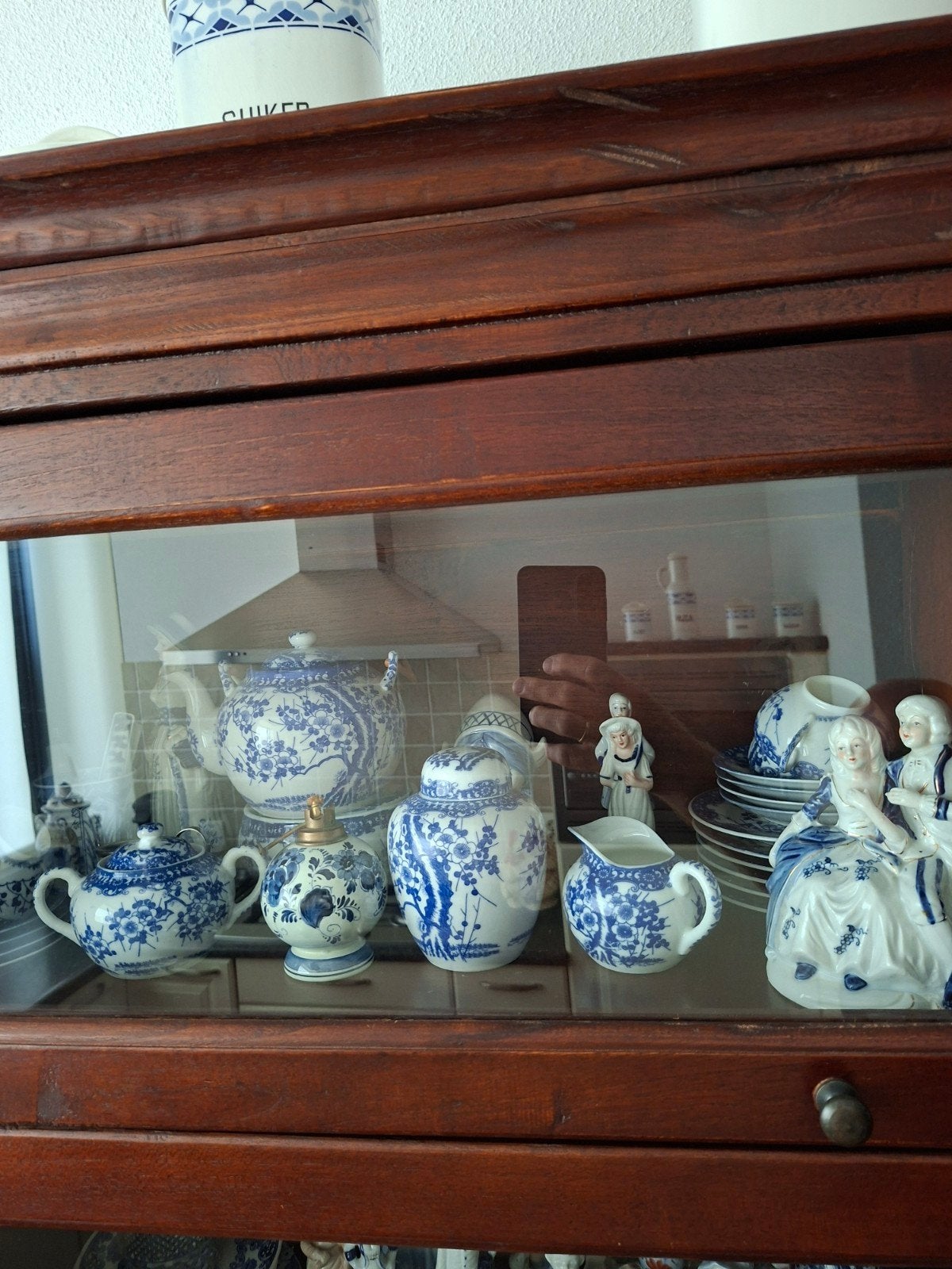 Delfts Blauw Servies en Beeldjes - Complete Collectie, Ophalen of Verzenden