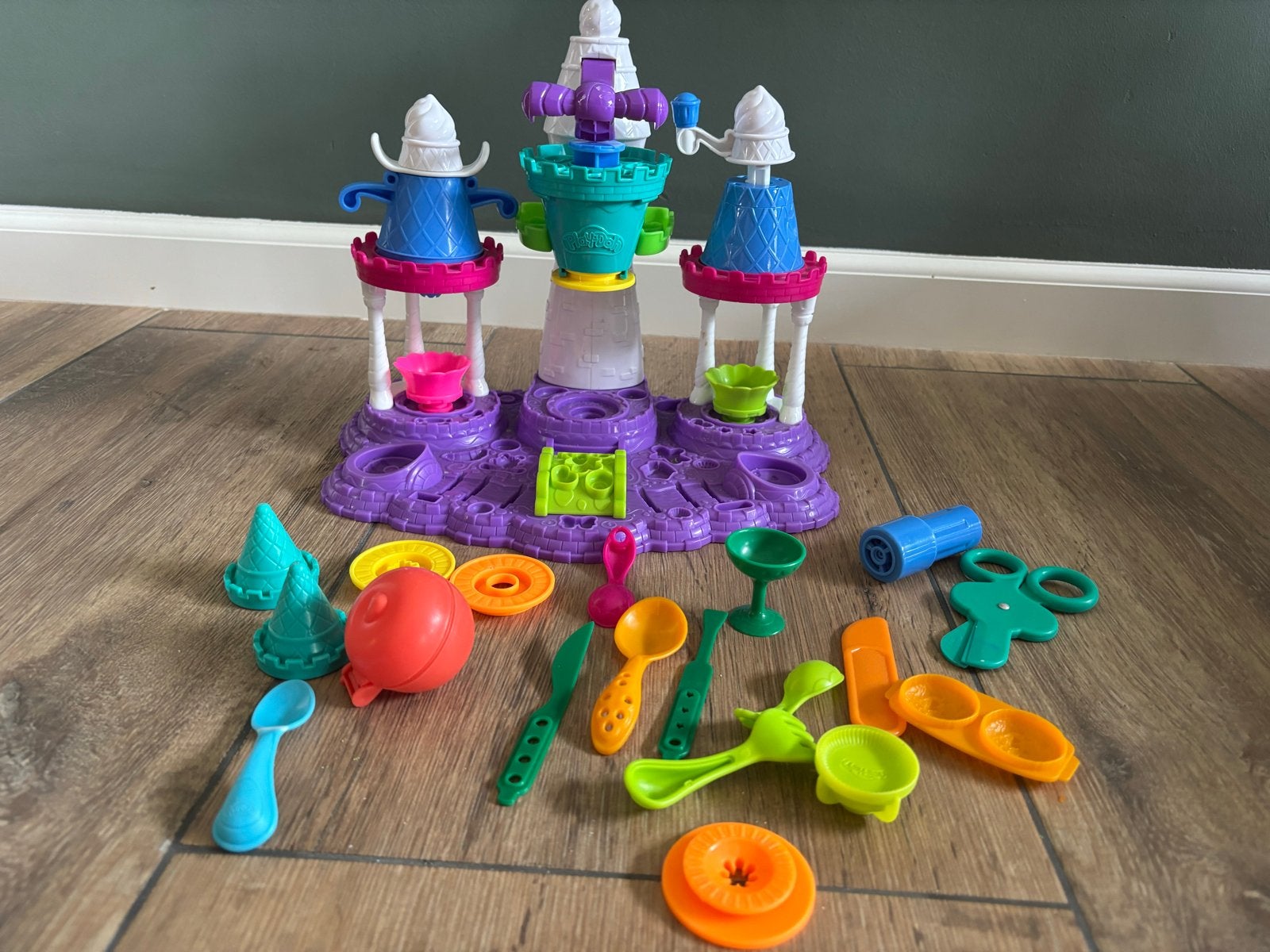 Play-Doh IJsmachine  - glutenvrij speelplezier, Ophalen of Verzenden, Zo goed als nieuw, Jongen of Meisje