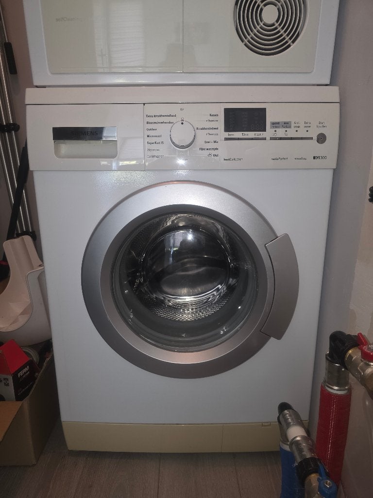 Siemens iQ300 Best Collection – VarioPerfect & AquaStop, Witgoed en Apparatuur, Ophalen, Gebruikt, Minder dan 85 cm, Handwasprogramma