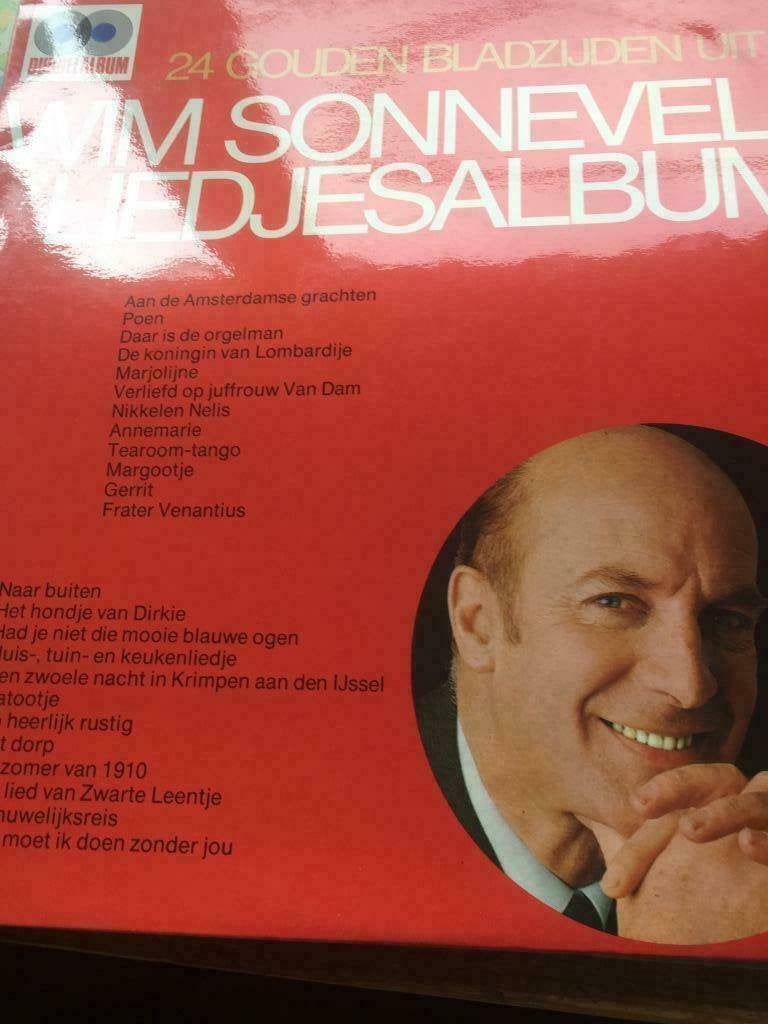 Dubbel LP Wim Sonneveld, 24 Gouden bladzijden, 1975, Cd's en Dvd's, Vinyl | Nederlandstalig, Gebruikt, Ophalen of Verzenden, Levenslied of Smartlap