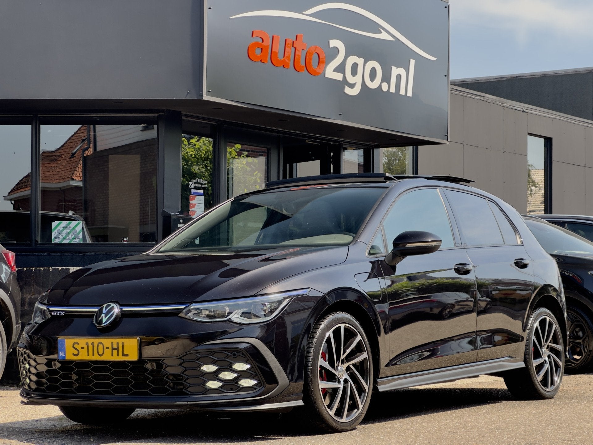 Volkswagen Golf 1.4 eHybride GTE SOH 93.9 % PANODAK LEDER NA, Gebruikt, Euro 6, 4 cilinders, Zwart