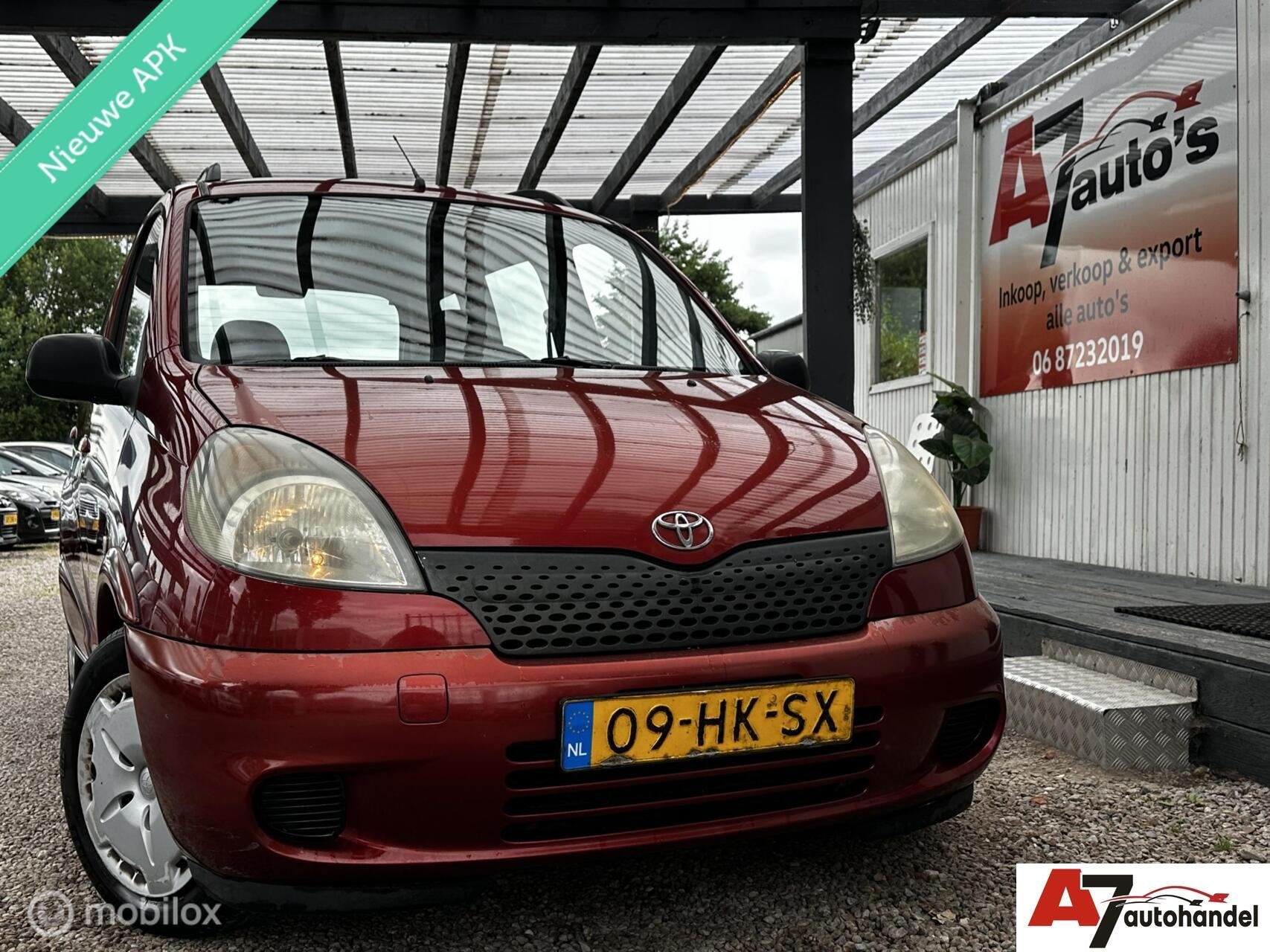 Toyota Yaris Verso 1.3-16V VVT-i Luna E Nieuwe APK//Automaat, Auto's, Toyota, 1299 cc, 86 pk, 4 cilinders, 400 kg