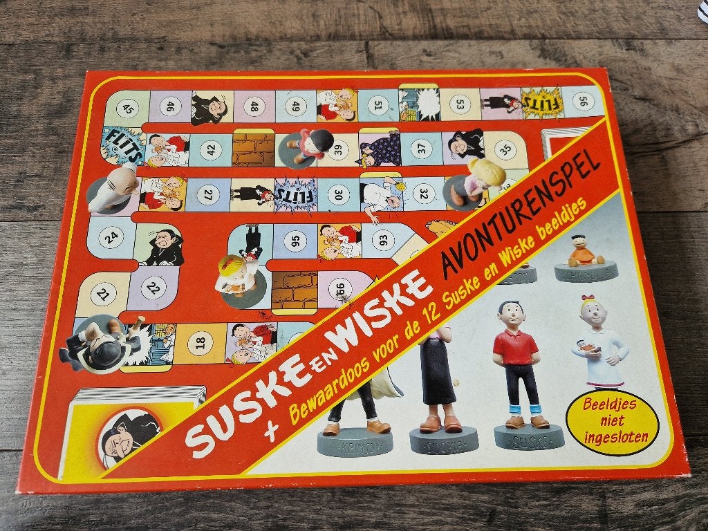 Suske en Wiske Avonturenspel Compleet, Standaard Uitgeverij, Ophalen of Verzenden, Zo goed als nieuw, Drie of vier spelers
