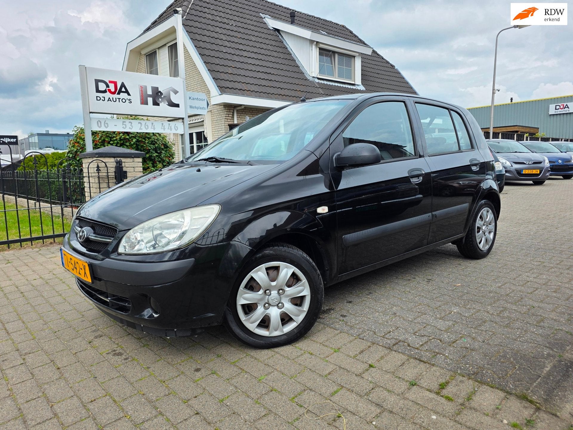 Hyundai Getz 1.1i Active Airco, Auto's, Hyundai, Voorwielaandrijving, 450 kg, Gebruikt, 31 €/maand