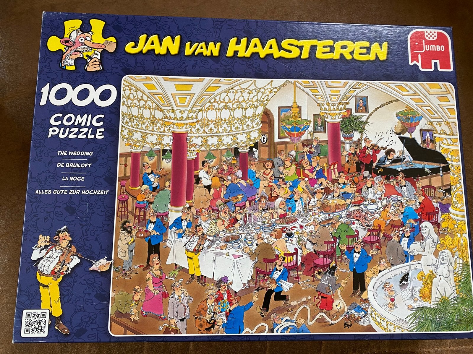 De Bruiloft, Ophalen, 500 t/m 1500 stukjes, Zo goed als nieuw, Legpuzzel