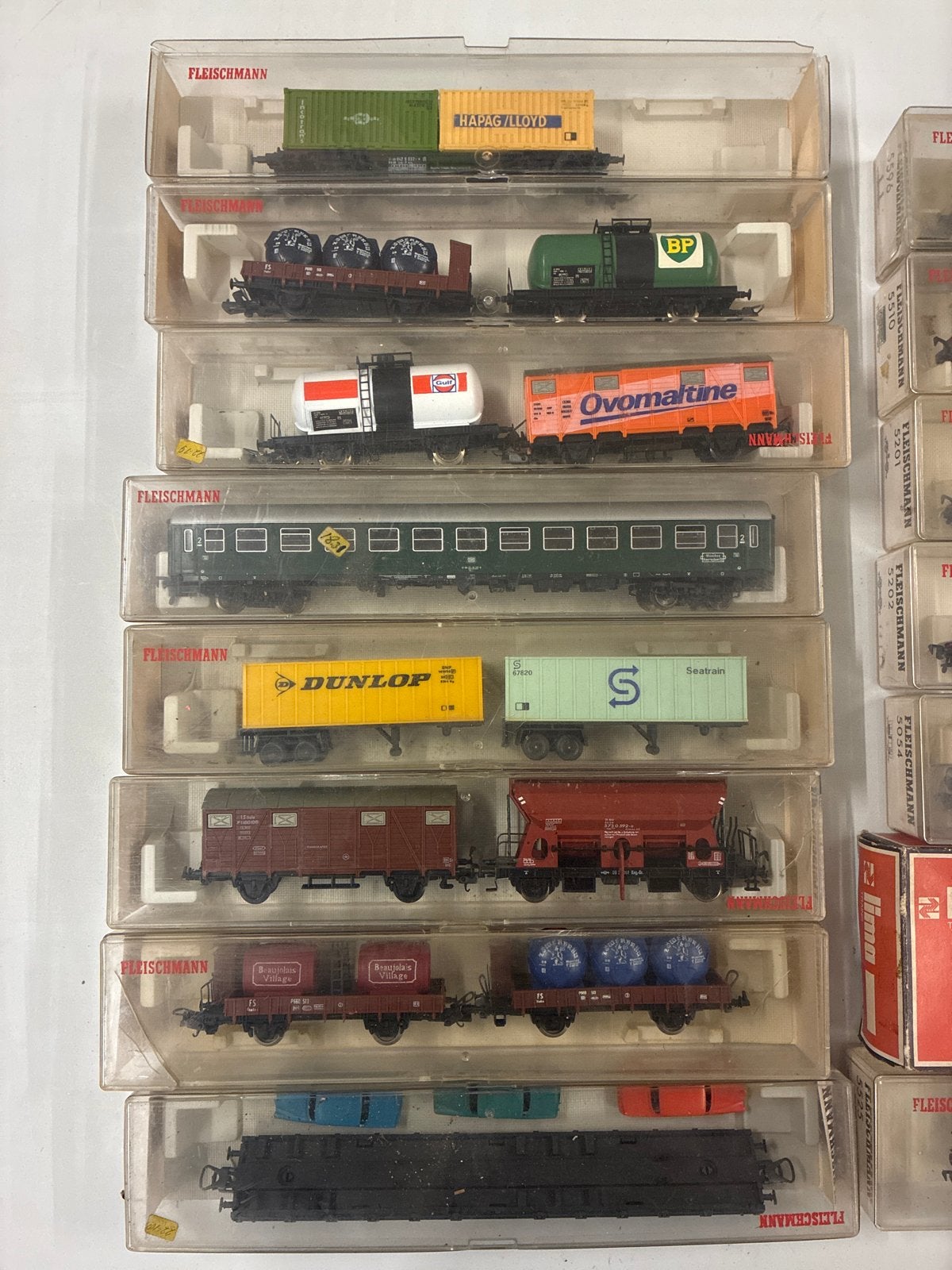 Fleischmann en Lima Wagons - Diverse Modellen, Gebruikt, Gelijkstroom, Fleischmann, Wagon