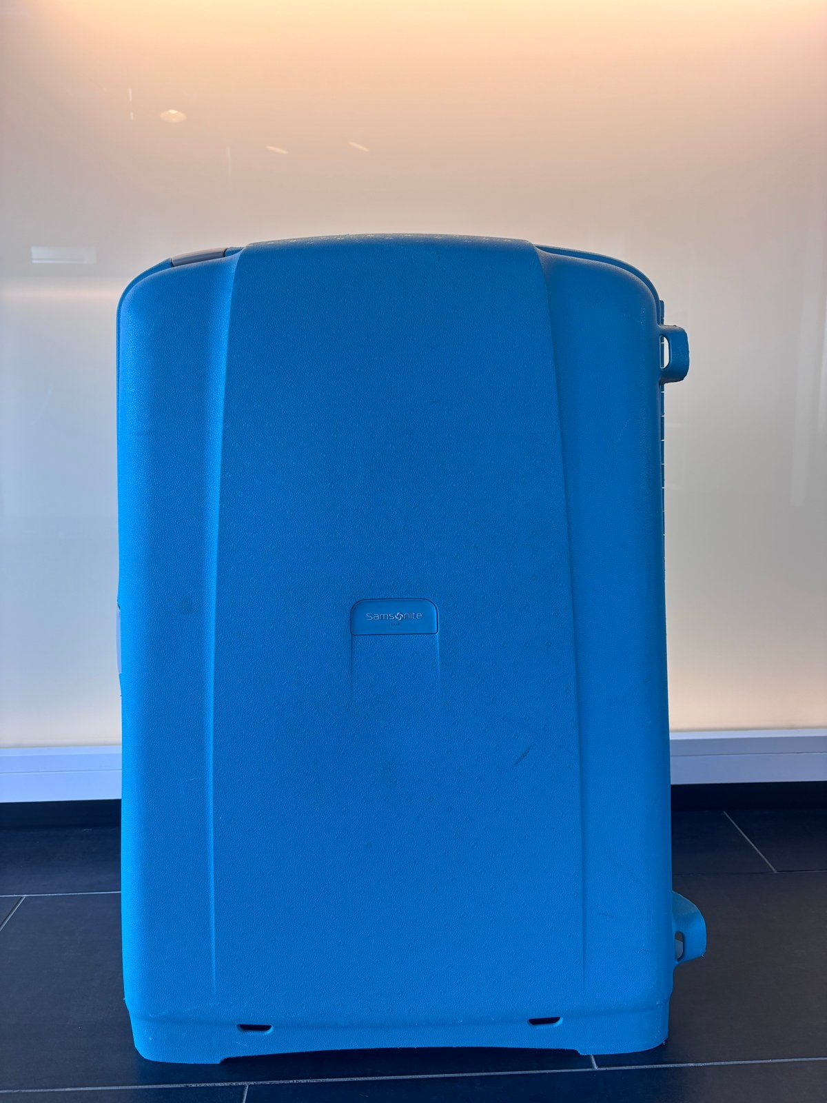 Samsonite ruimbagage koffer met twee wielen en TSA slot, Ophalen, Gebruikt, Hard kunststof, 45 tot 55 cm