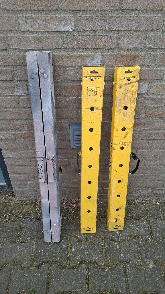 4x inklapbare schragen / bokken schraag bok, Ophalen, Gebruikt, 70 tot 120 cm, ,
