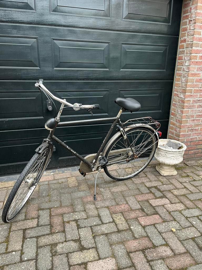 Uw stationsfiets, of bierfiets, Gebruikt, Versnellingen, 57 tot 61 cm, Trommelrem
