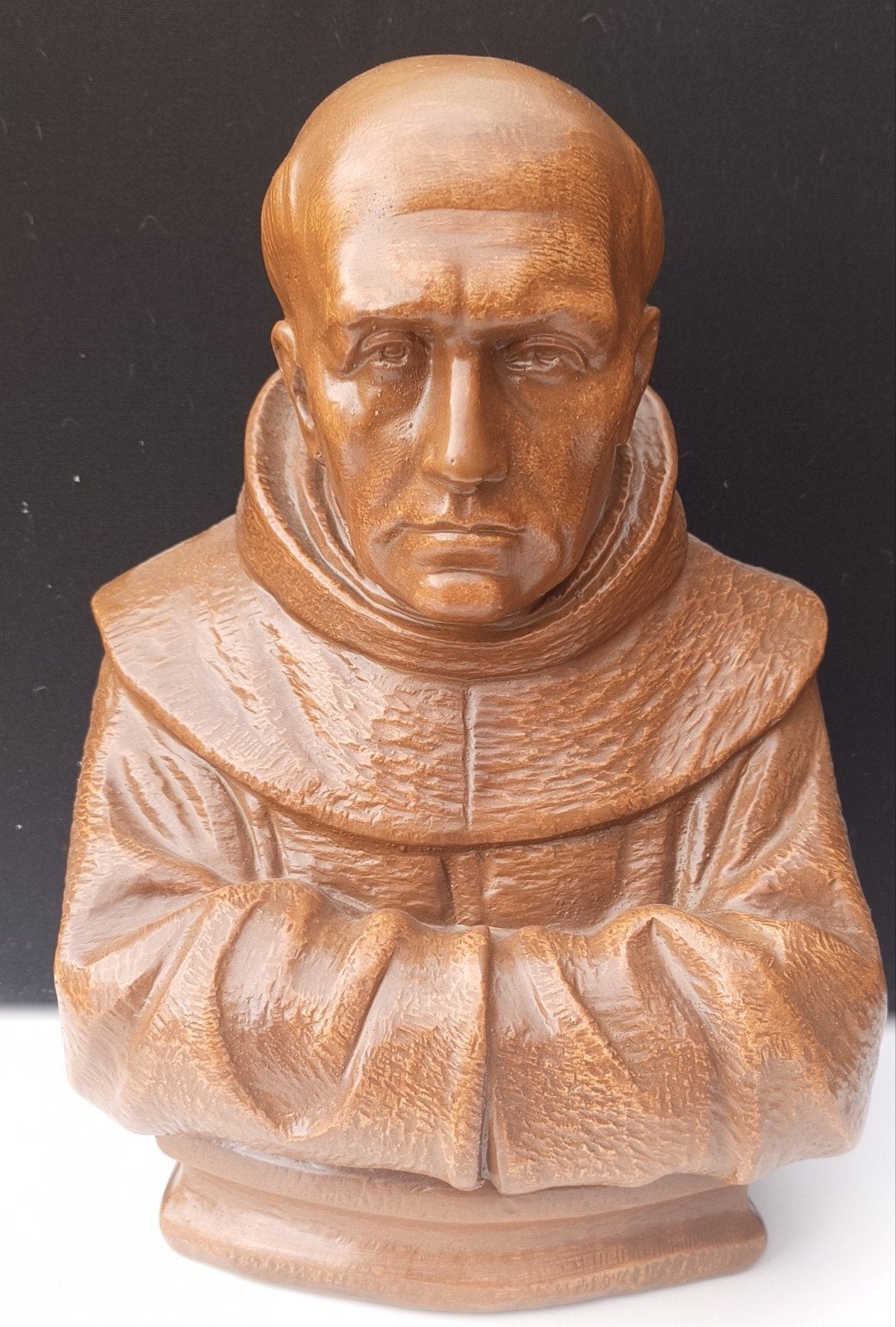 Heilige beeld pater Valentinus religie, Antiek en Kunst, Antiek | Religie, Ophalen of Verzenden